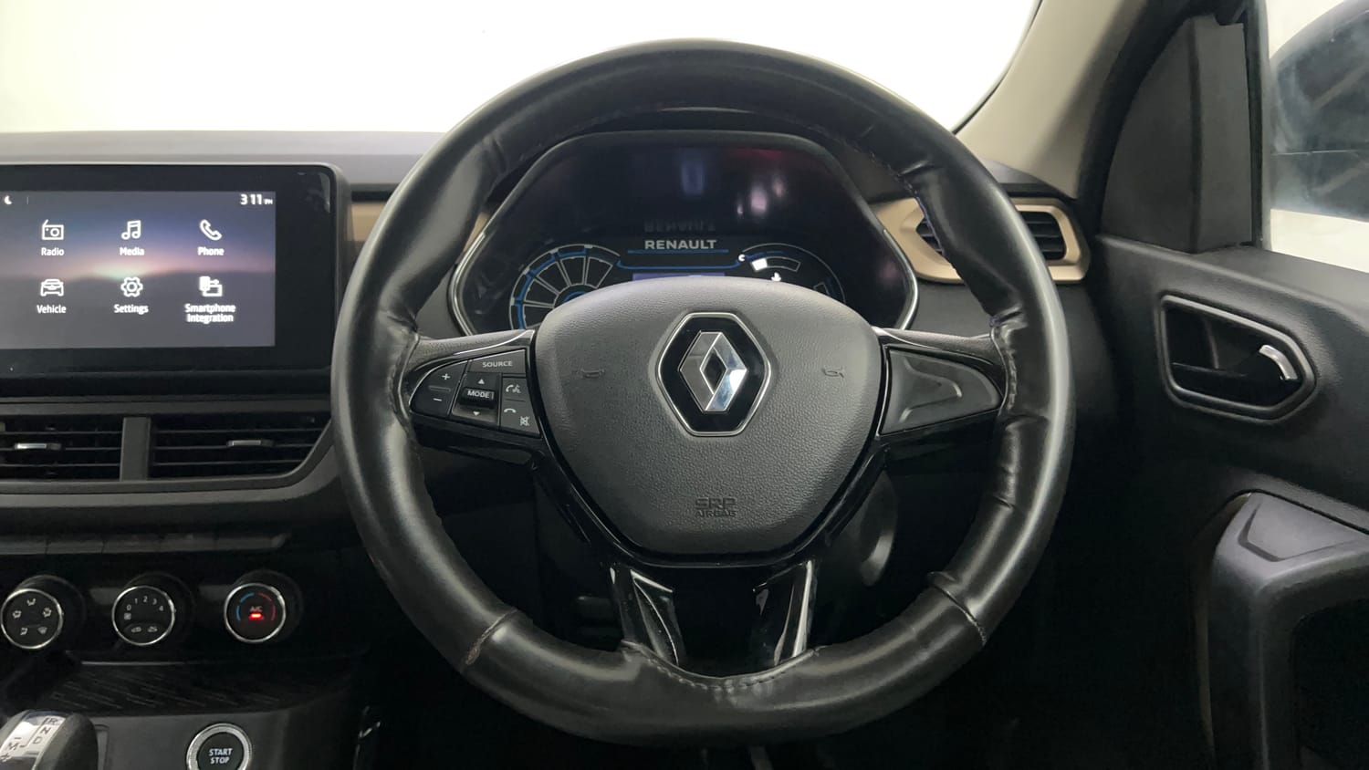Used 2021 Renault Kiger RXT AMT Petrol Automatic interior STEERING VIEW