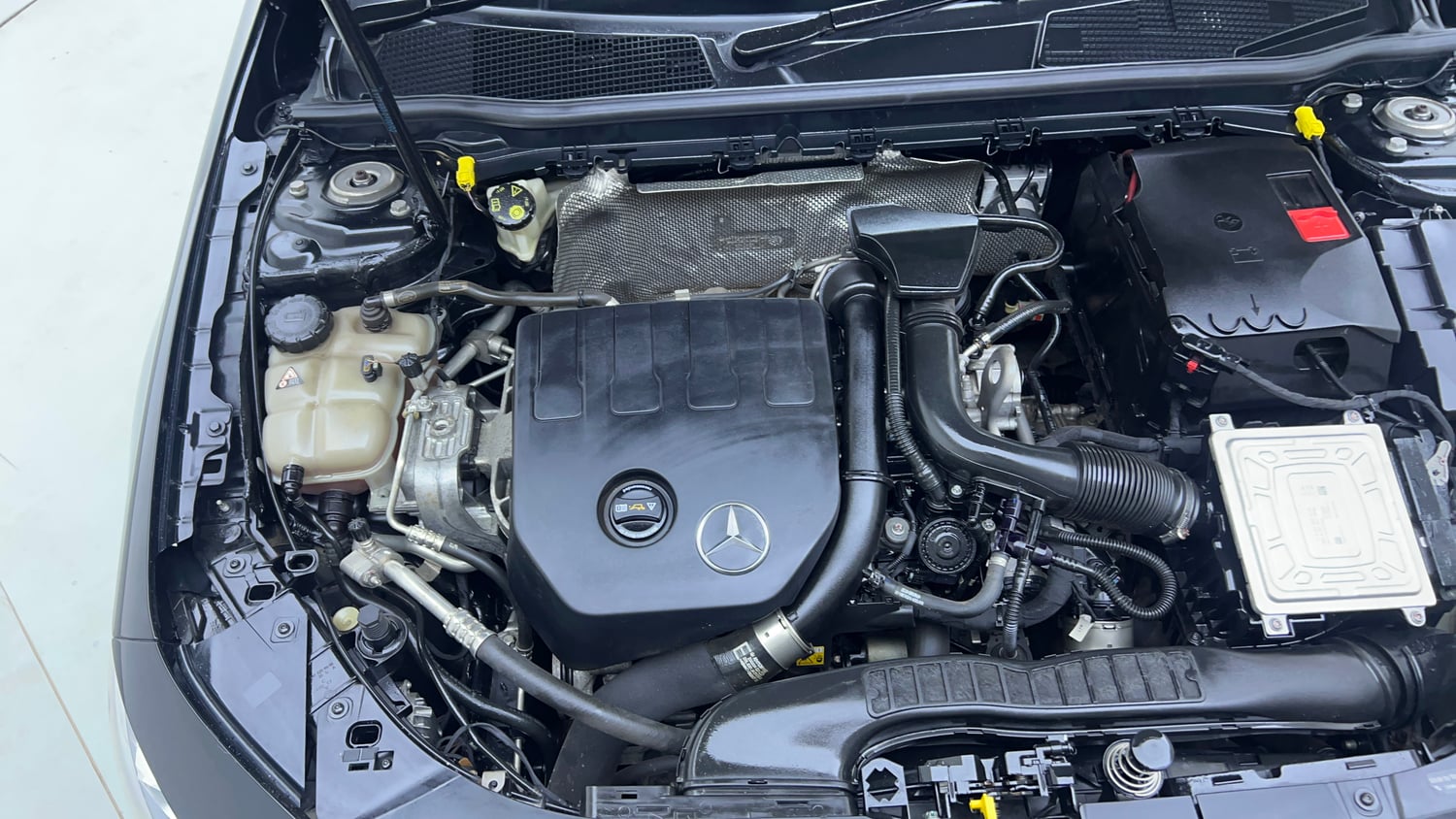 Used 2021 Mercedes-Benz A-Class Limousine 200 Petrol Automatic engine ENGINE RIGHT SIDE VIEW