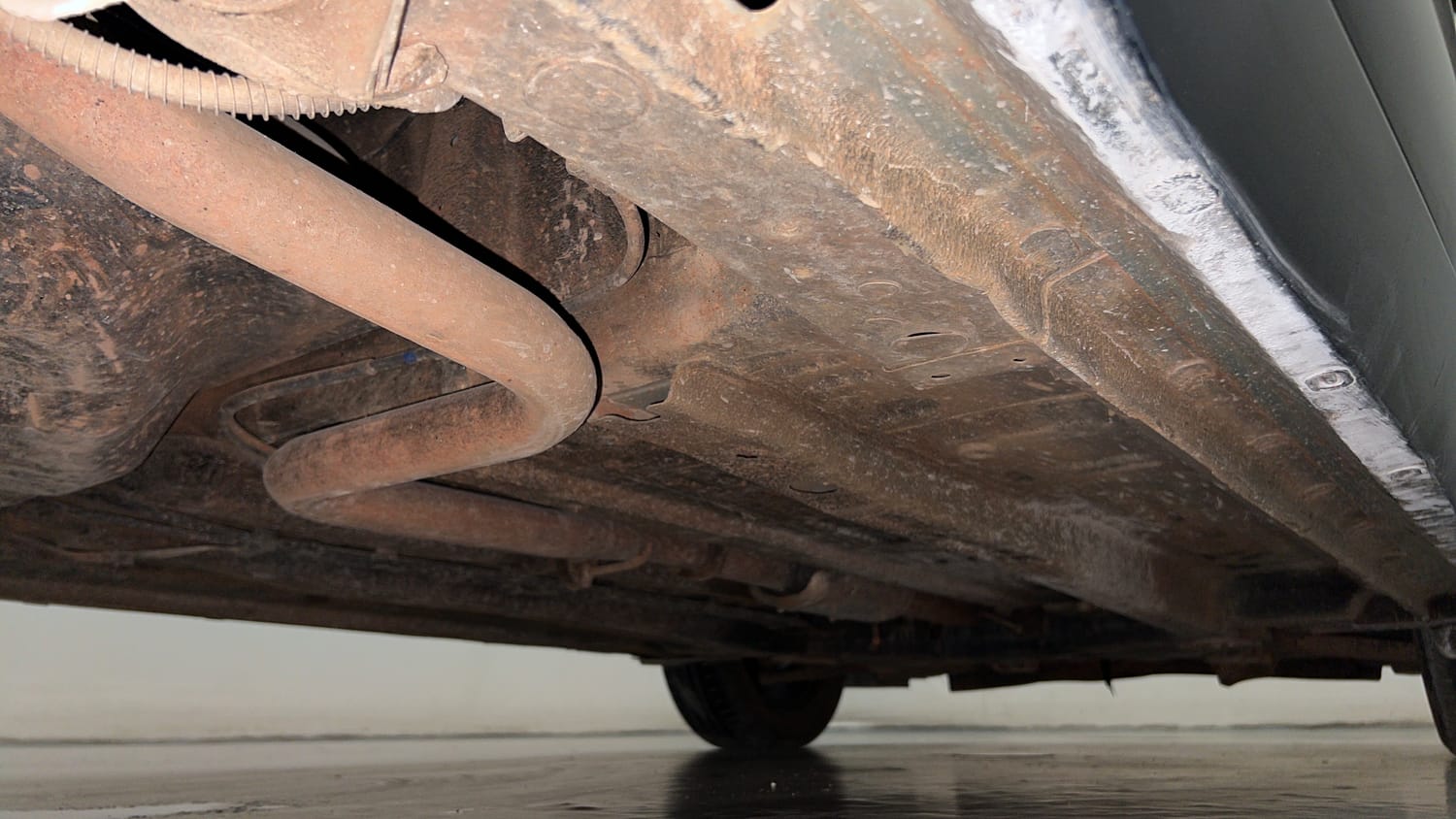 Used 2023 Tata Altroz XZ Diesel Diesel Manual extra REAR RIGHT UNDERBODY VIEW