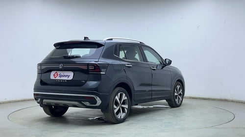 Used 2023 Volkswagen Taigun Topline 1.0 TSI MT Petrol Manual exterior RIGHT REAR CORNER VIEW