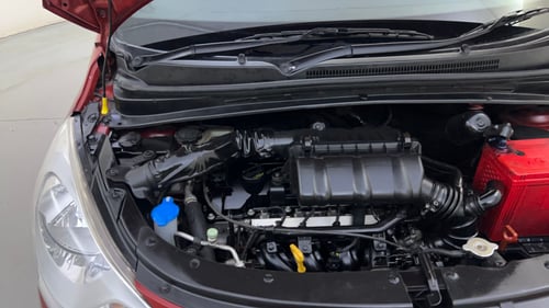 Used 2012 Hyundai i10 Sportz 1.2 AT Kappa2 Petrol Automatic engine ENGINE RIGHT SIDE HINGE & APRON VIEW