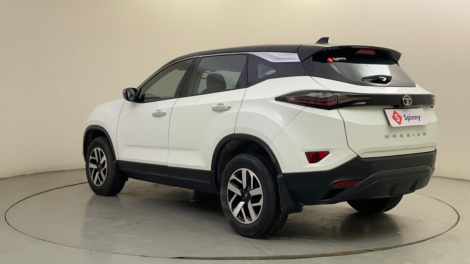 Used 2022 Tata Harrier XZA Plus Dual Tone Diesel Automatic exterior LEFT REAR CORNER VIEW