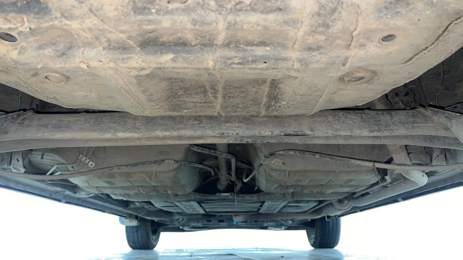 Used 2018 Honda WR-V VX MT Petrol Petrol Manual extra REAR UNDERBODY VIEW (TAKEN FROM REAR)