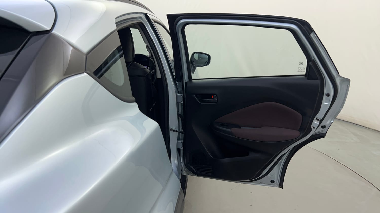 Used 2024 Maruti Suzuki Fronx Delta Plus (O) 1.2L MT Petrol Manual interior RIGHT REAR DOOR OPEN VIEW