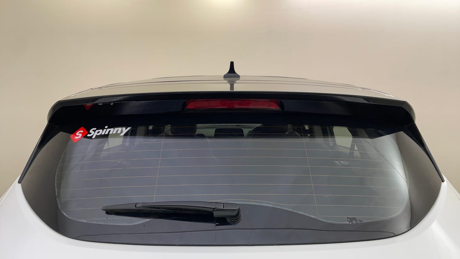 Used 2022 Tata Harrier XZA Plus Dual Tone Diesel Automatic exterior BACK WINDSHIELD VIEW