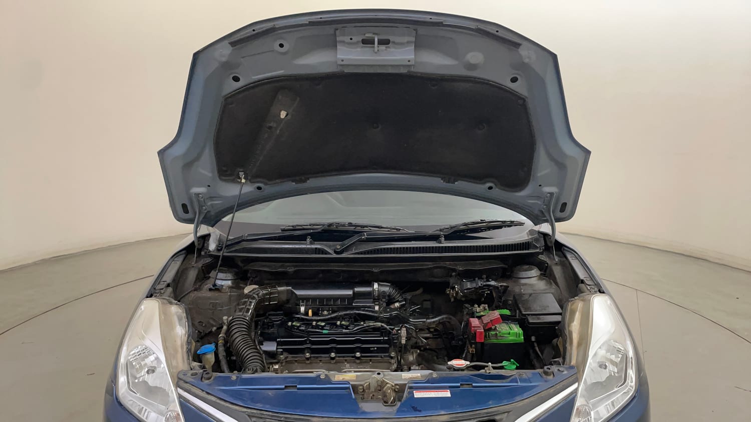 Used 2018 Maruti Suzuki Baleno Zeta 1.2 AT Petrol Automatic engine ENGINE & BONNET OPEN FRONT VIEW