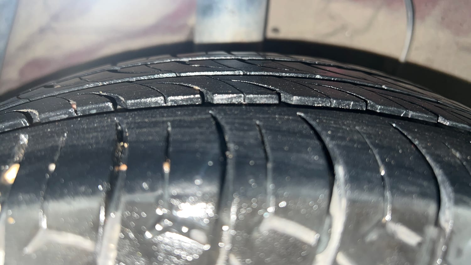 Used 2019 Hyundai Xcent S Petrol Manual tyres RIGHT REAR TYRE TREAD VIEW
