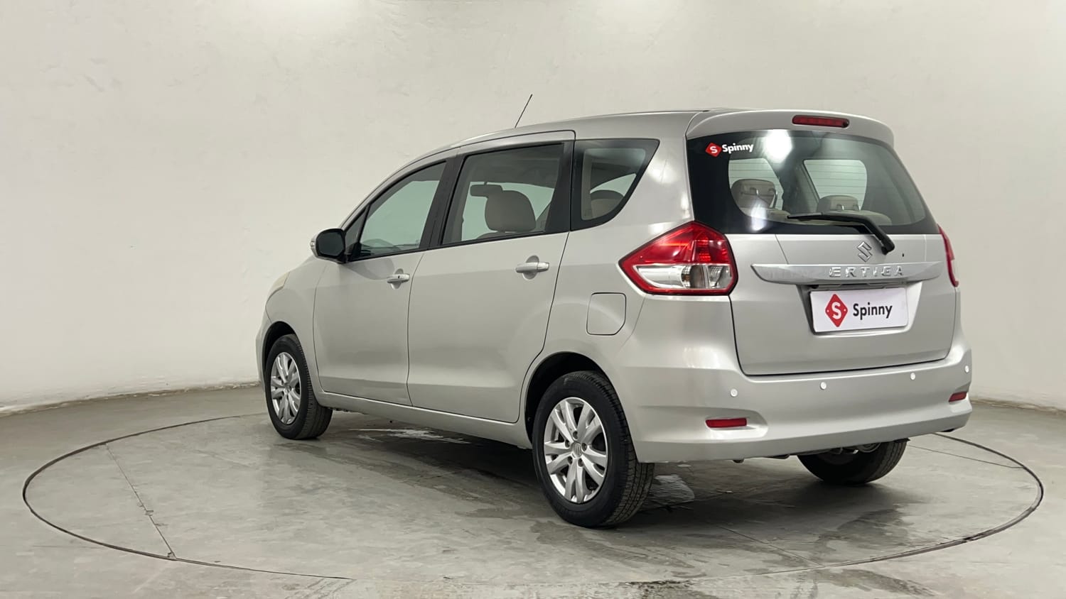 Used 2018 Maruti Suzuki Ertiga ZXI+ Petrol Manual exterior LEFT REAR CORNER VIEW