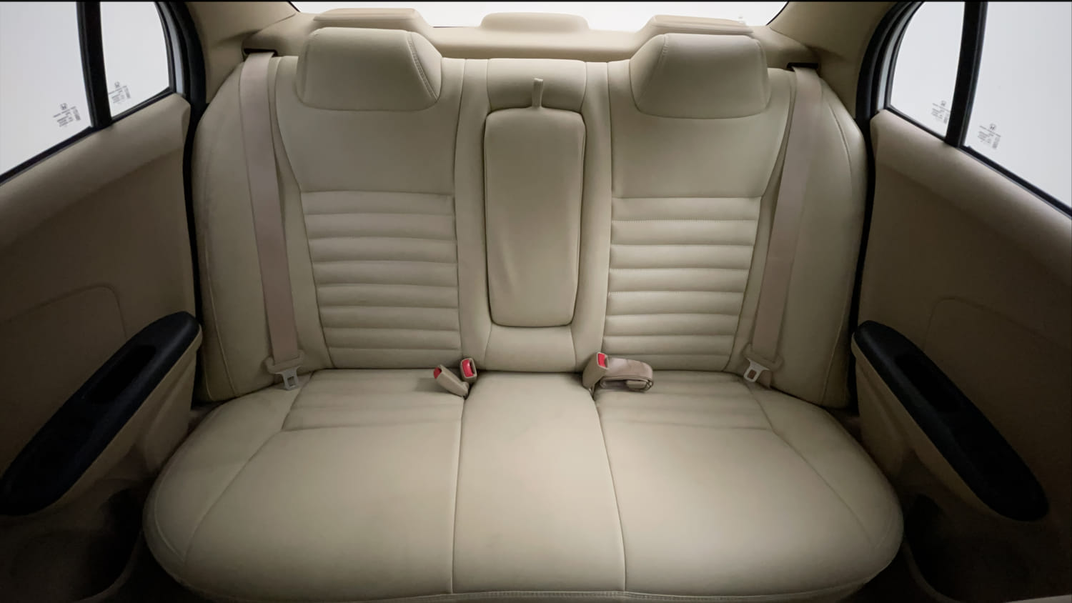 Used 2014 Honda Amaze 1.2 S AT i-VTEC Petrol Automatic interior REAR SEAT CONDITION VIEW