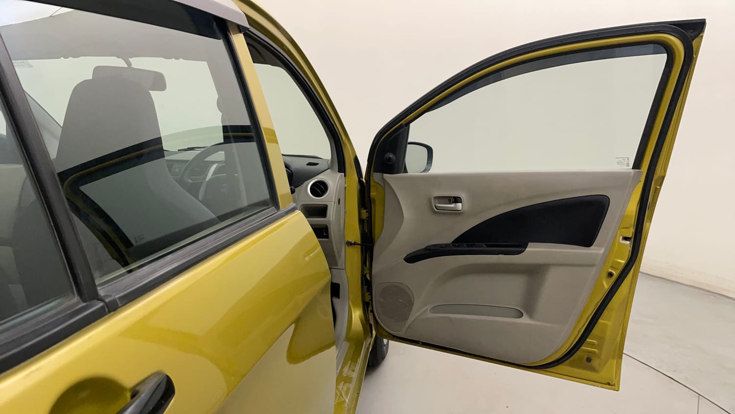 Used 2014 Maruti Suzuki Celerio VXi AMT Petrol Automatic interior RIGHT FRONT DOOR OPEN VIEW