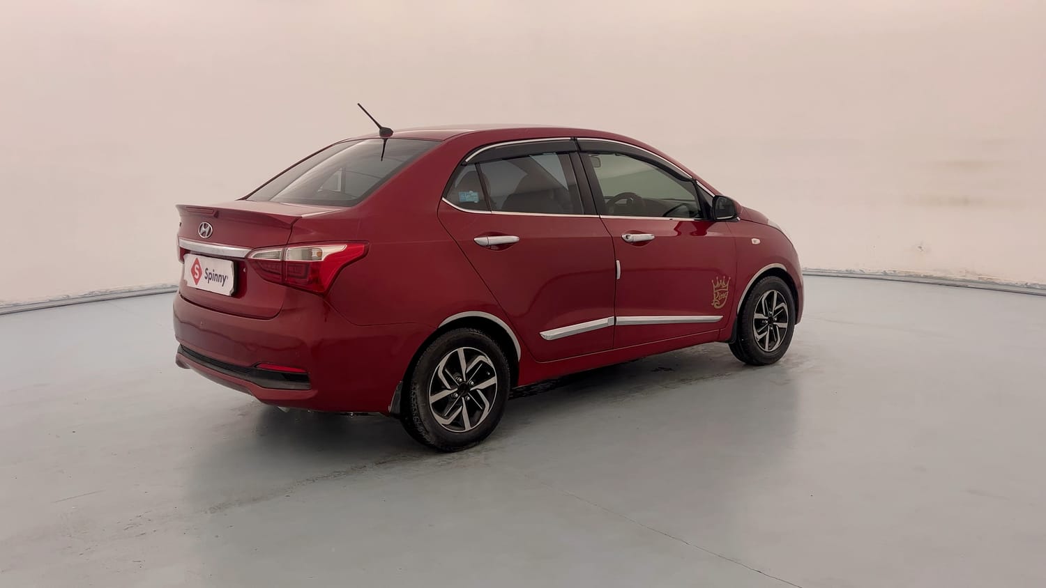 Used 2019 Hyundai Xcent S Petrol Manual exterior RIGHT REAR CORNER VIEW