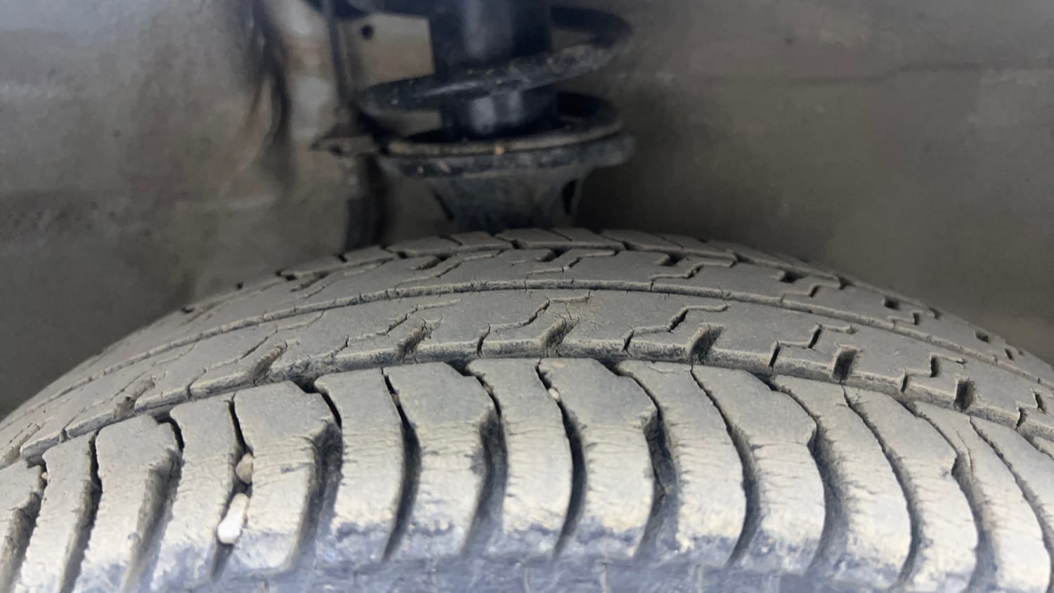 Used 2018 Maruti Suzuki Alto K10 VXi Petrol Manual tyres RIGHT FRONT TYRE TREAD VIEW