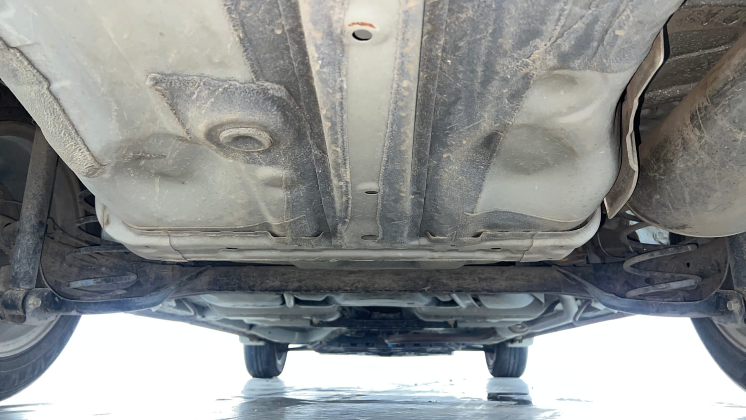 Used 2024 Honda City VX Petrol MT Petrol Manual extra REAR UNDERBODY VIEW (TAKEN FROM REAR)