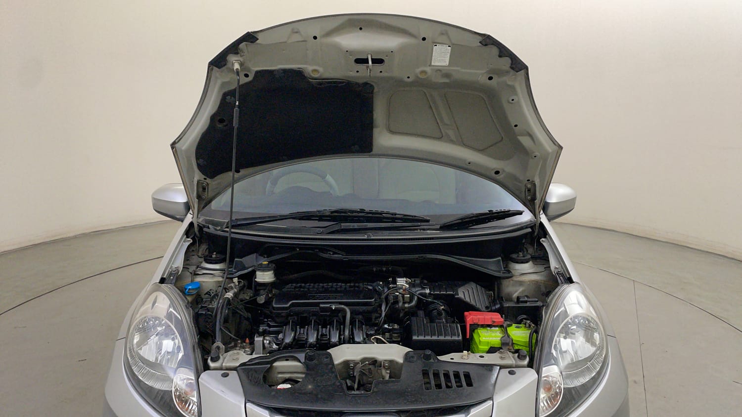 Used 2014 Honda Amaze 1.2 S AT i-VTEC Petrol Automatic engine ENGINE & BONNET OPEN FRONT VIEW