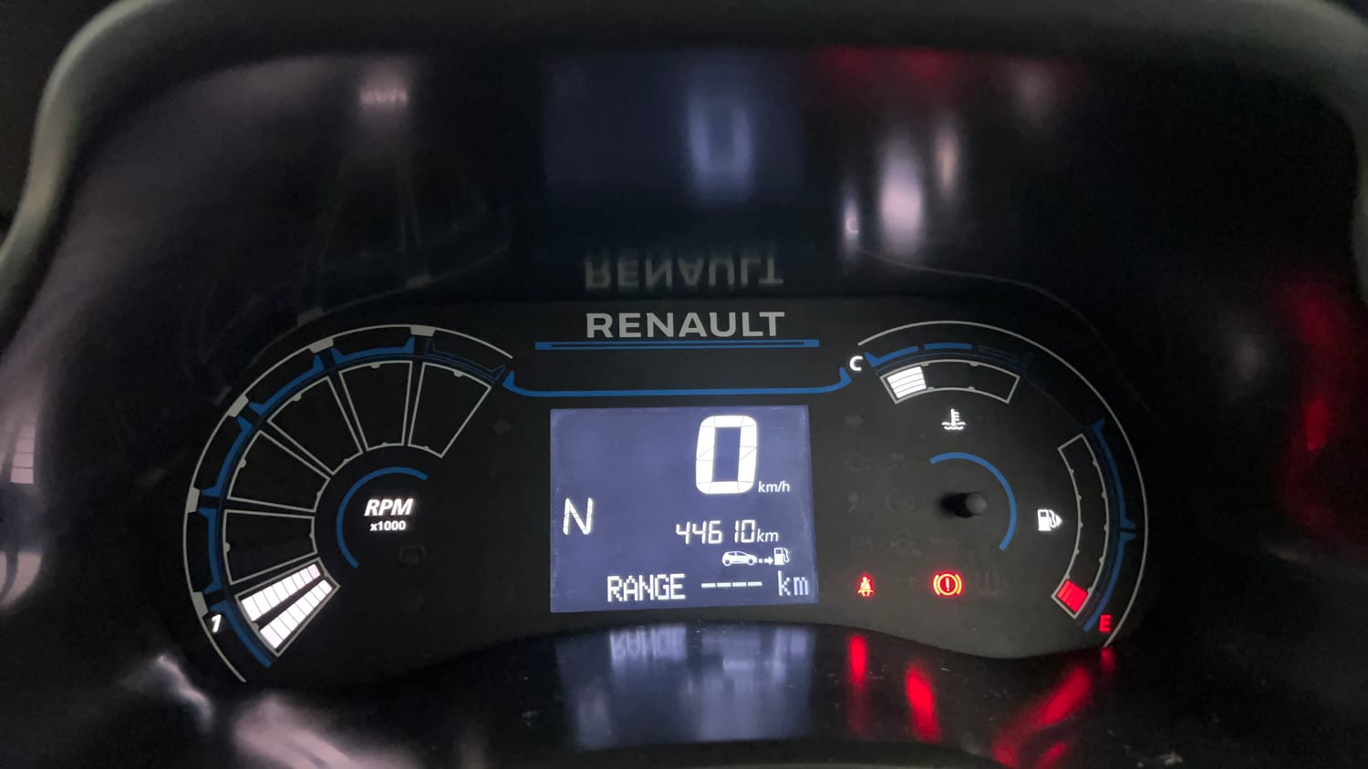 Used 2021 Renault Kiger RXT AMT Petrol Automatic interior CLUSTERMETER VIEW