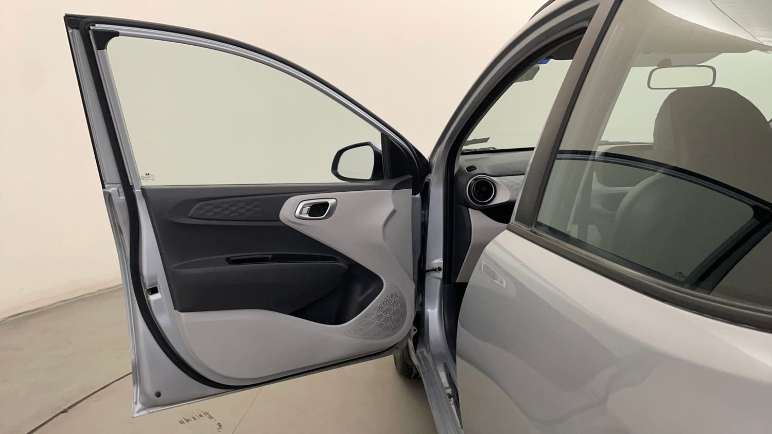 Used 2022 Hyundai Grand i10 Nios Sportz AMT 1.2 Kappa VTVT Petrol Automatic interior LEFT FRONT DOOR OPEN VIEW