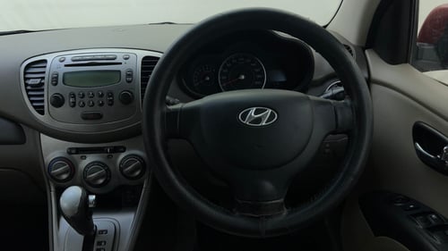 Used 2012 Hyundai i10 Sportz 1.2 AT Kappa2 Petrol Automatic interior STEERING VIEW