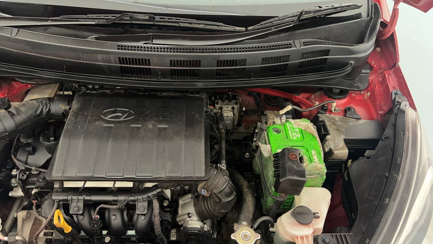 Used 2019 Hyundai Xcent S Petrol Manual engine ENGINE LEFT SIDE VIEW