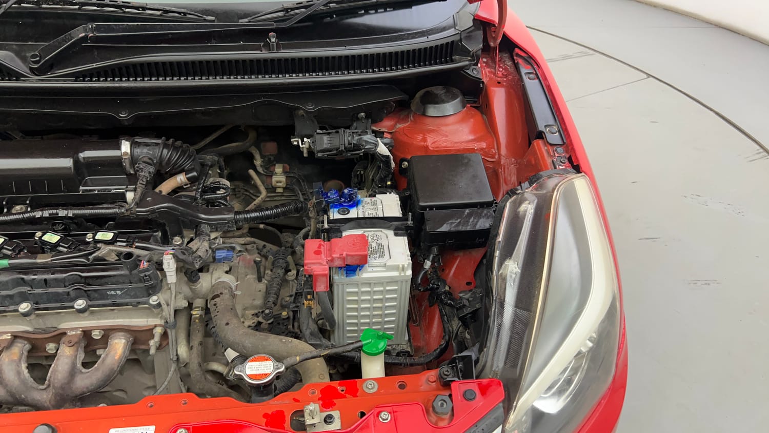 Used 2018 Maruti Suzuki Baleno Alpha 1.2 AT Petrol Automatic engine ENGINE LEFT SIDE VIEW