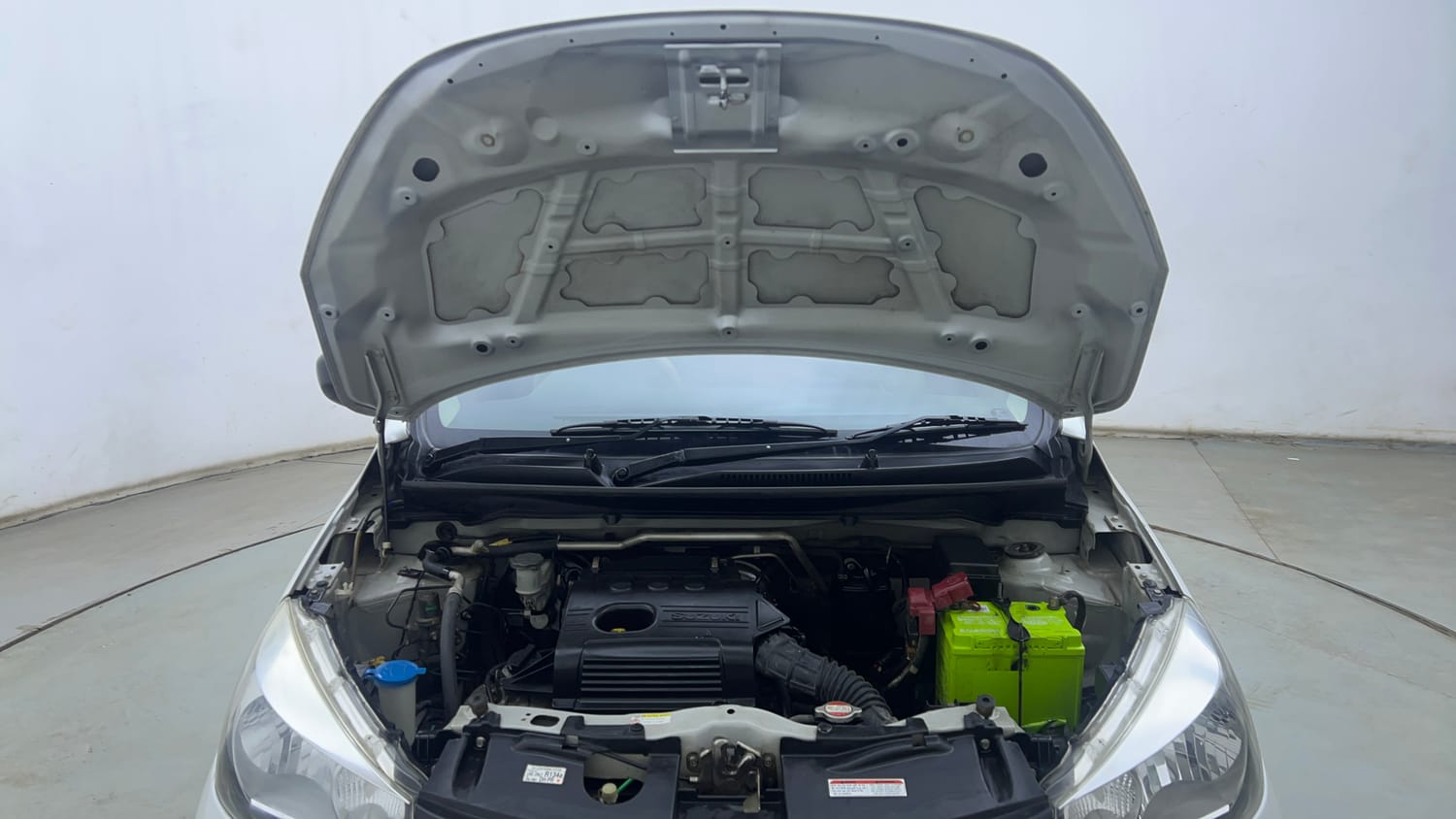 Used 2017 Maruti Suzuki Celerio VXi Petrol Manual engine ENGINE & BONNET OPEN FRONT VIEW
