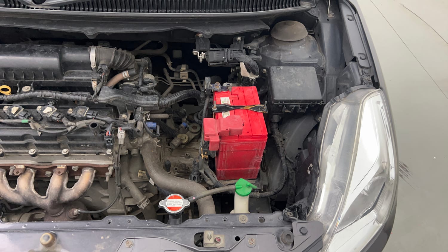 Used 2018 Maruti Suzuki Baleno Delta 1.2 Petrol Manual engine ENGINE LEFT SIDE VIEW