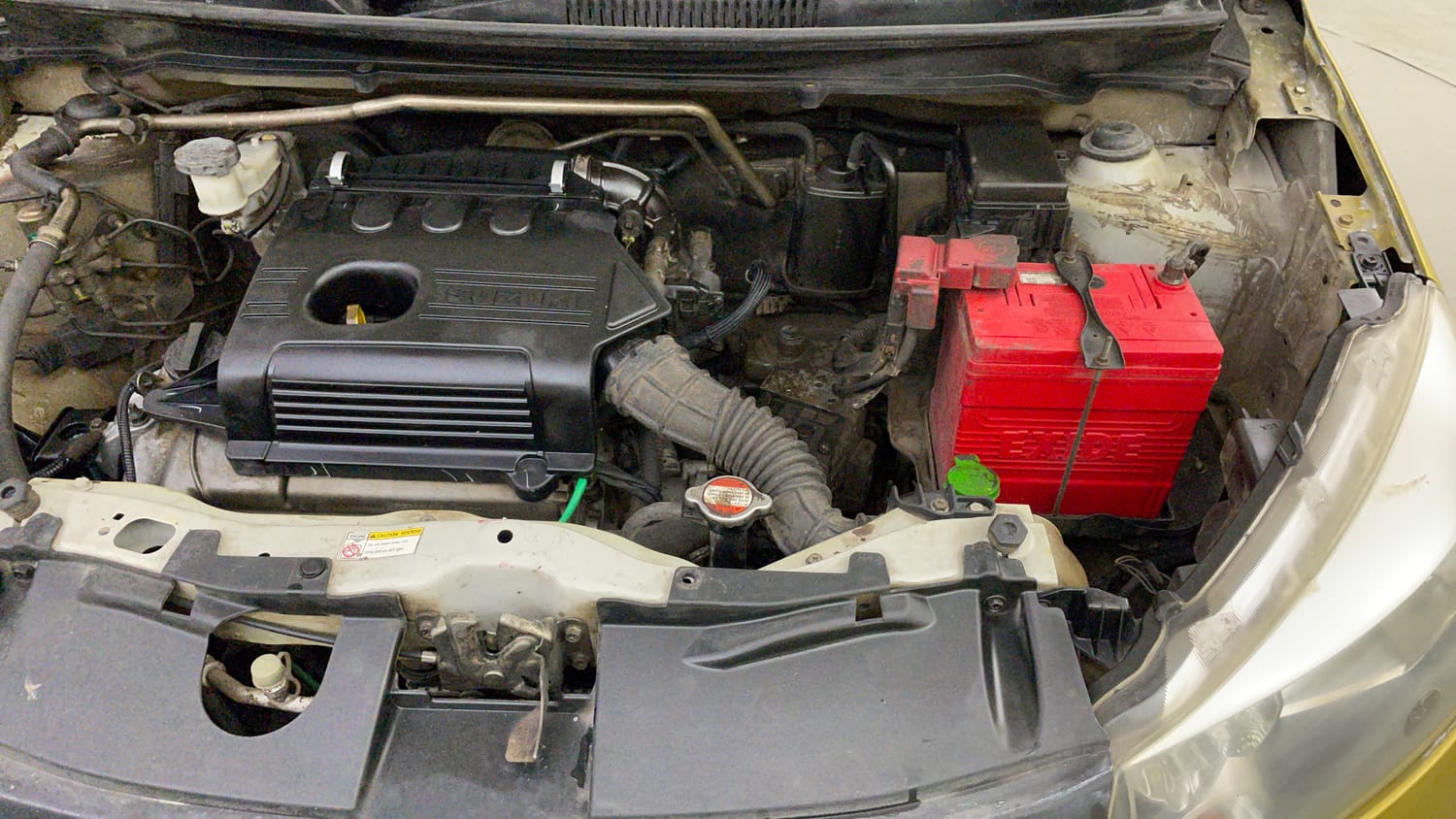 Used 2014 Maruti Suzuki Celerio VXi AMT Petrol Automatic engine ENGINE LEFT SIDE VIEW