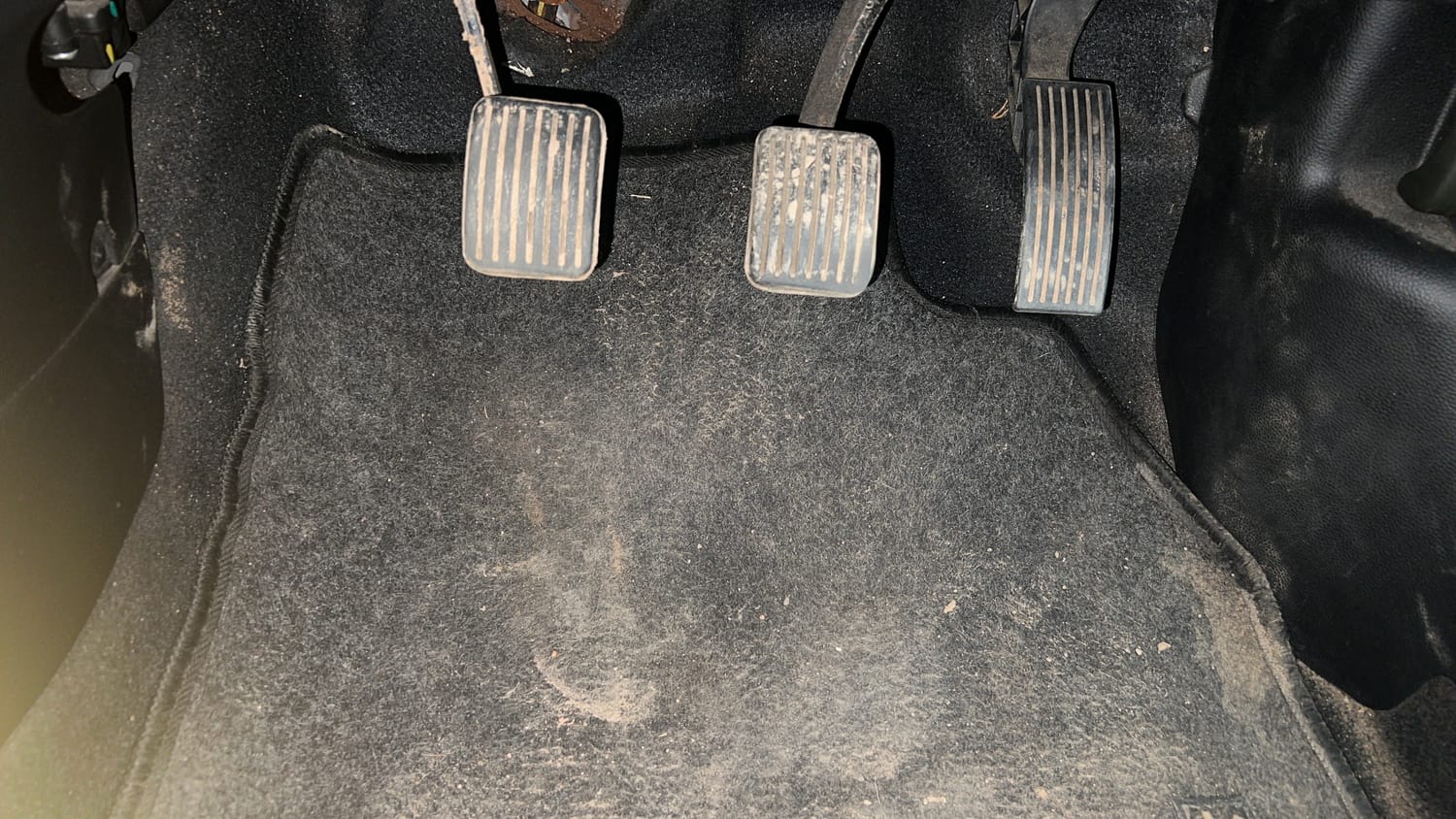 Used 2015 Hyundai Xcent S 1.2 Petrol Manual interior PEDALS VIEW