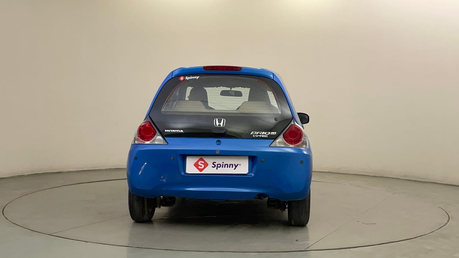 Used 2013 Honda Brio VX MT Petrol Manual exterior BACK VIEW
