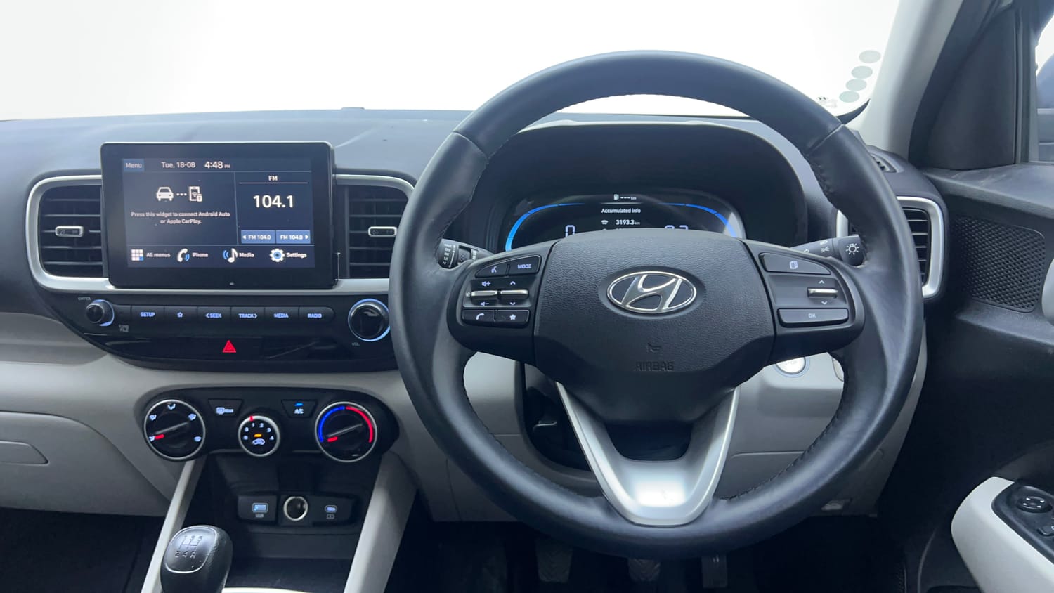 Used 2025 Hyundai Venue S (O) 1.2 Petrol Petrol Manual interior STEERING VIEW