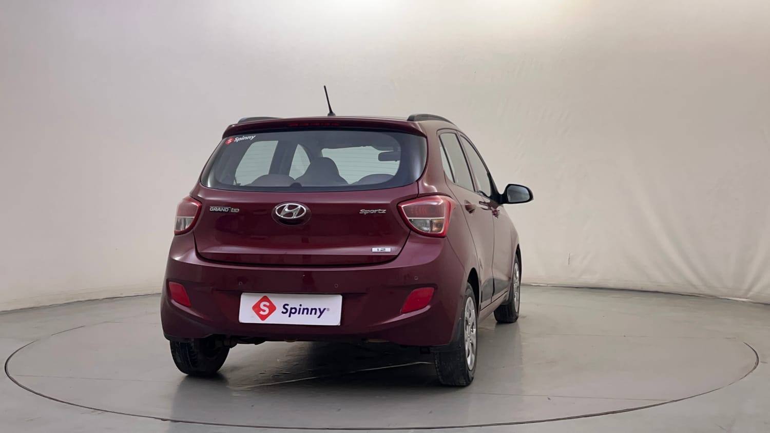 Used 2016 Hyundai Grand i10 Sportz 1.2 Kappa VTVT Petrol Manual exterior RIGHT REAR CORNER VIEW