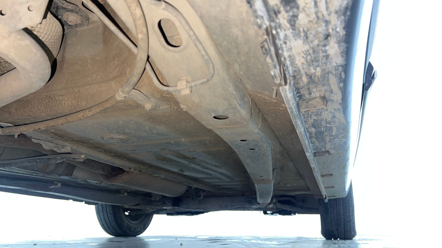 Used 2018 Maruti Suzuki Baleno Delta 1.2 Petrol Manual extra REAR RIGHT UNDERBODY VIEW