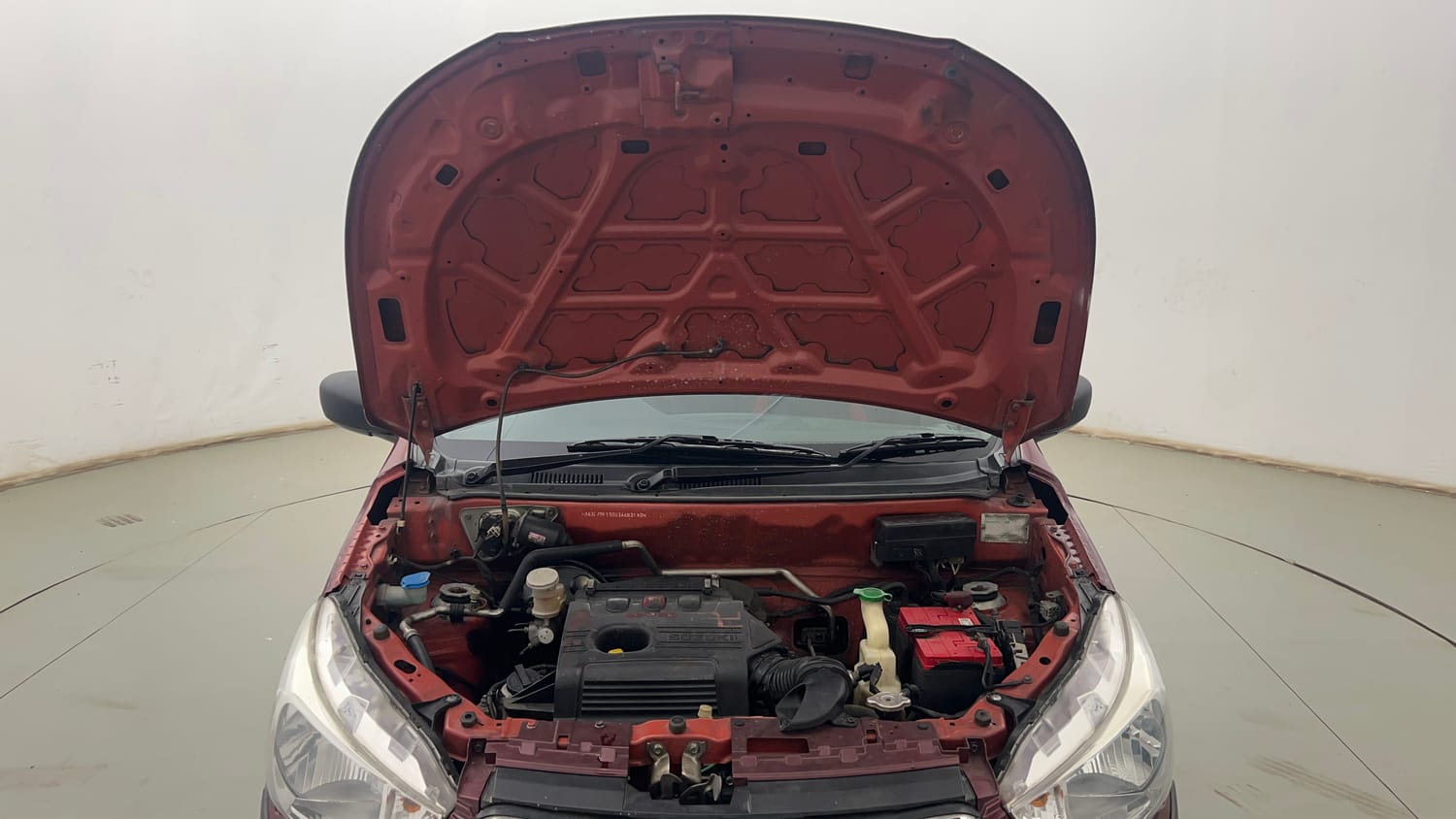 Used 2017 Maruti Suzuki Alto K10 VXi Petrol Manual engine ENGINE & BONNET OPEN FRONT VIEW