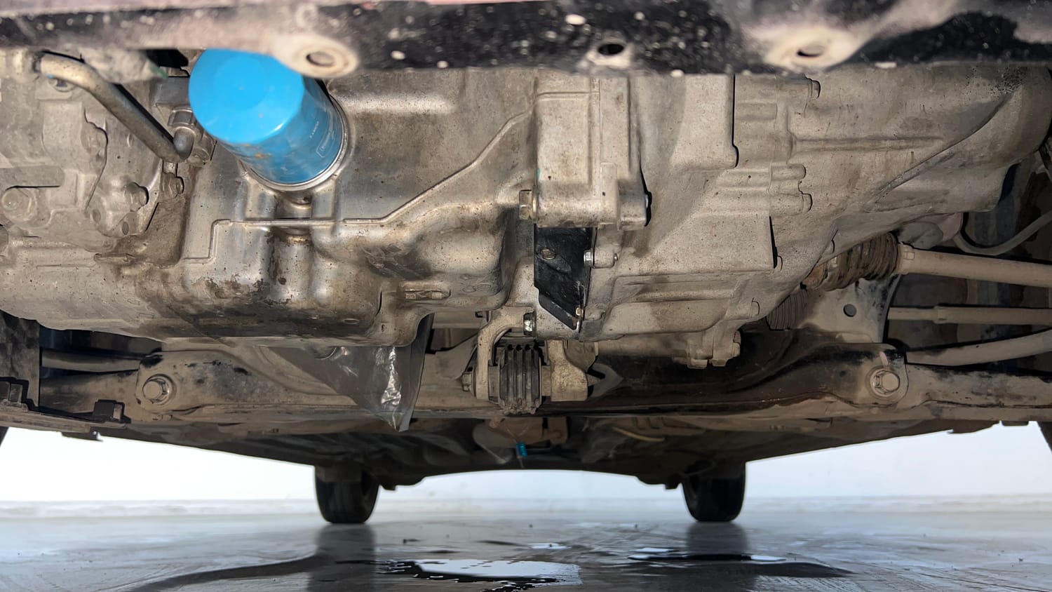 Used 2019 Honda Amaze 1.2 S MT Petrol Petrol Manual extra FRONT LEFT UNDERBODY VIEW