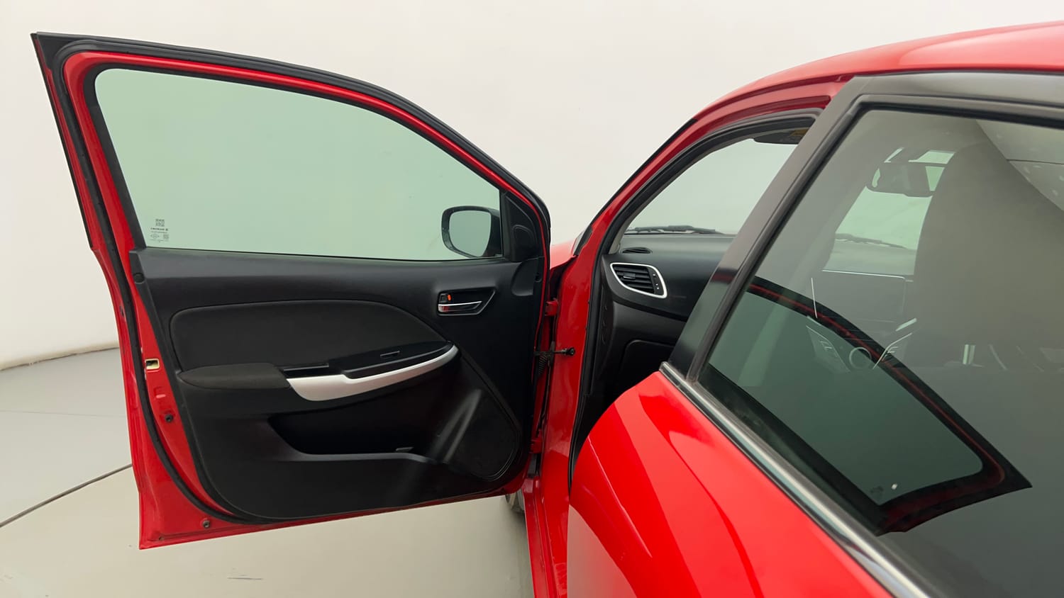 Used 2018 Maruti Suzuki Baleno Alpha 1.2 AT Petrol Automatic interior LEFT FRONT DOOR OPEN VIEW