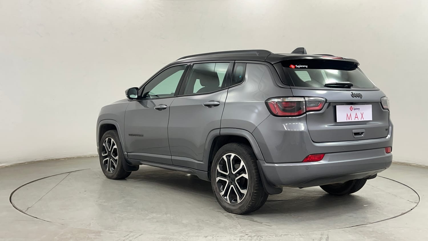Used 2022 Jeep Compass Model S (O) 1.4 Petrol DCT Petrol Automatic exterior LEFT REAR CORNER VIEW