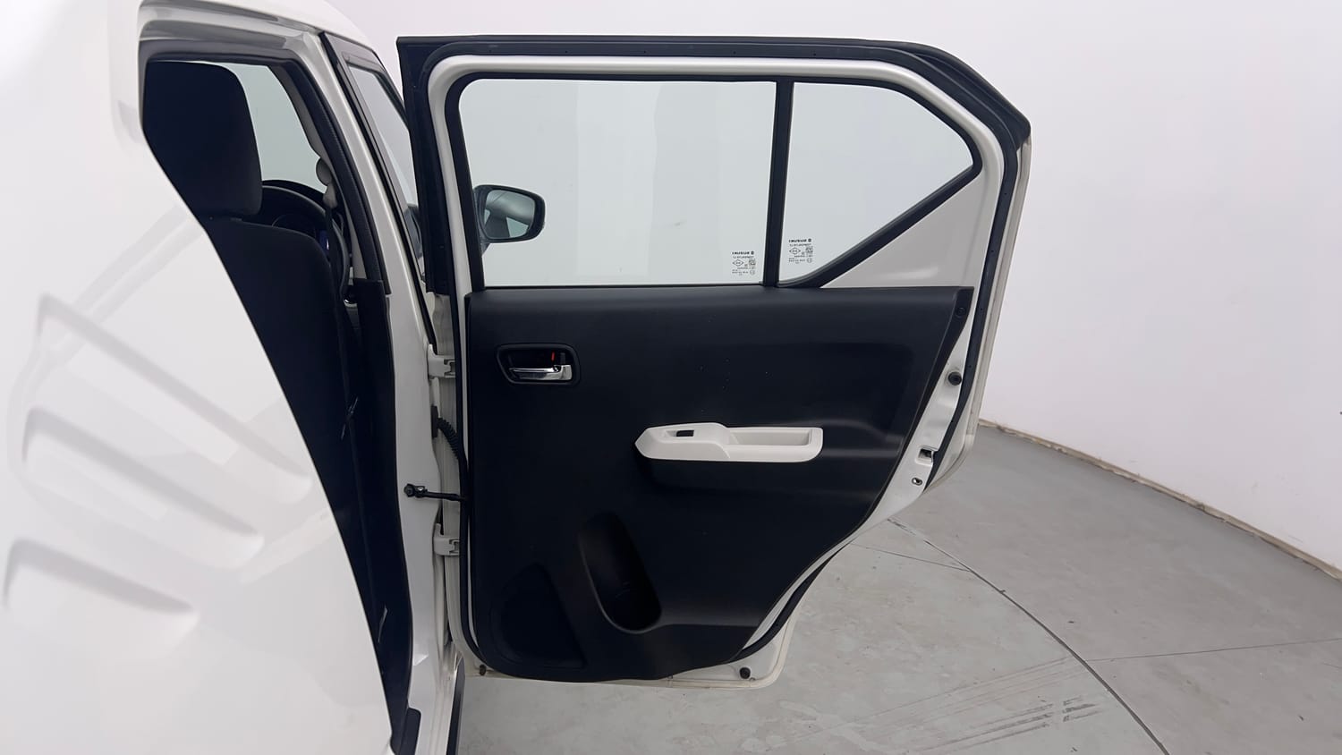 Used 2022 Maruti Suzuki Ignis Zeta 1.2 AMT Petrol Automatic interior RIGHT REAR DOOR OPEN VIEW