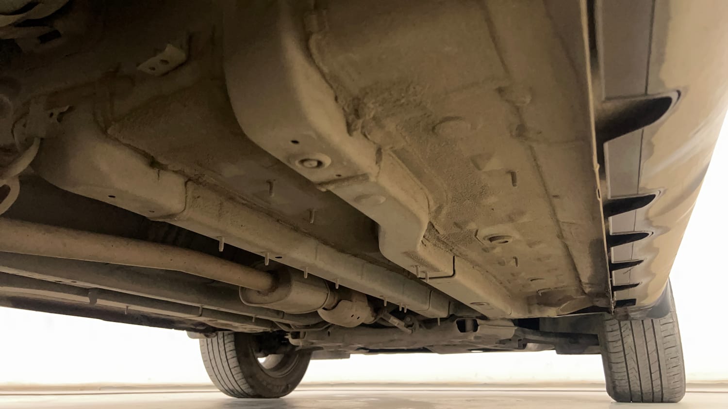 Used 2023 Hyundai Creta SX (O) 1.5 Petrol IVT Petrol Automatic extra REAR RIGHT UNDERBODY VIEW