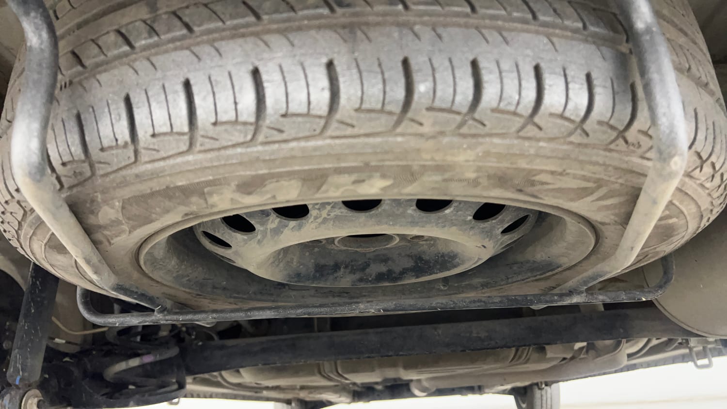 Used 2018 Maruti Suzuki Ertiga ZXI+ Petrol Manual tyres SPARE TYRE VIEW