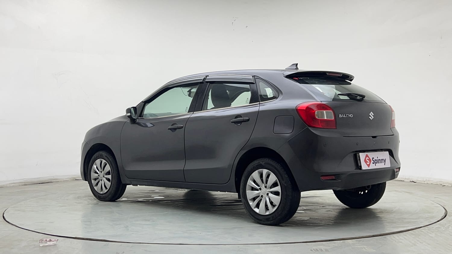 Used 2017 Maruti Suzuki Baleno Delta 1.2 Petrol Manual exterior LEFT REAR CORNER VIEW