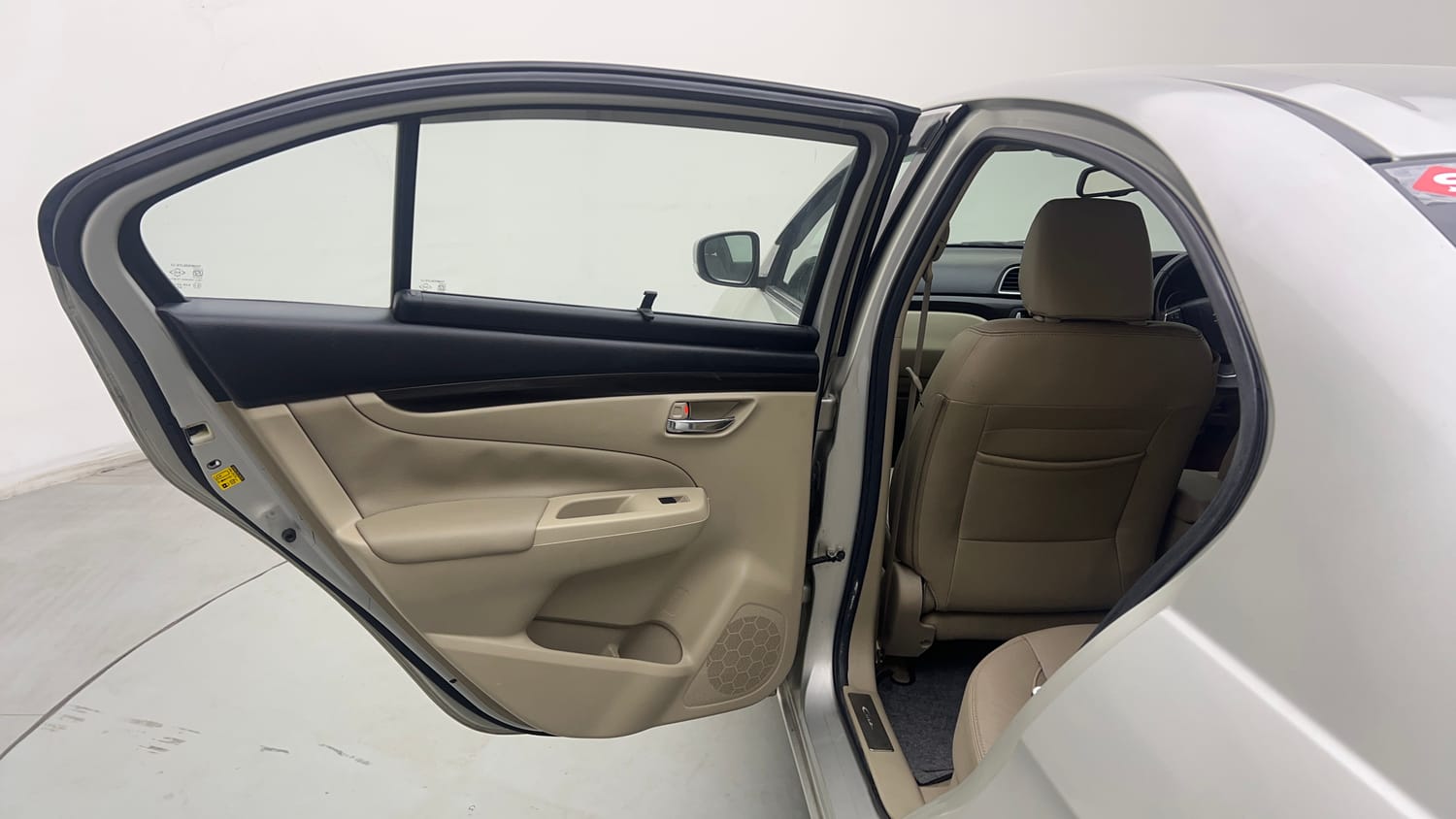 Used 2015 Maruti Suzuki Ciaz ZXI+ Petrol Manual interior LEFT REAR DOOR OPEN VIEW