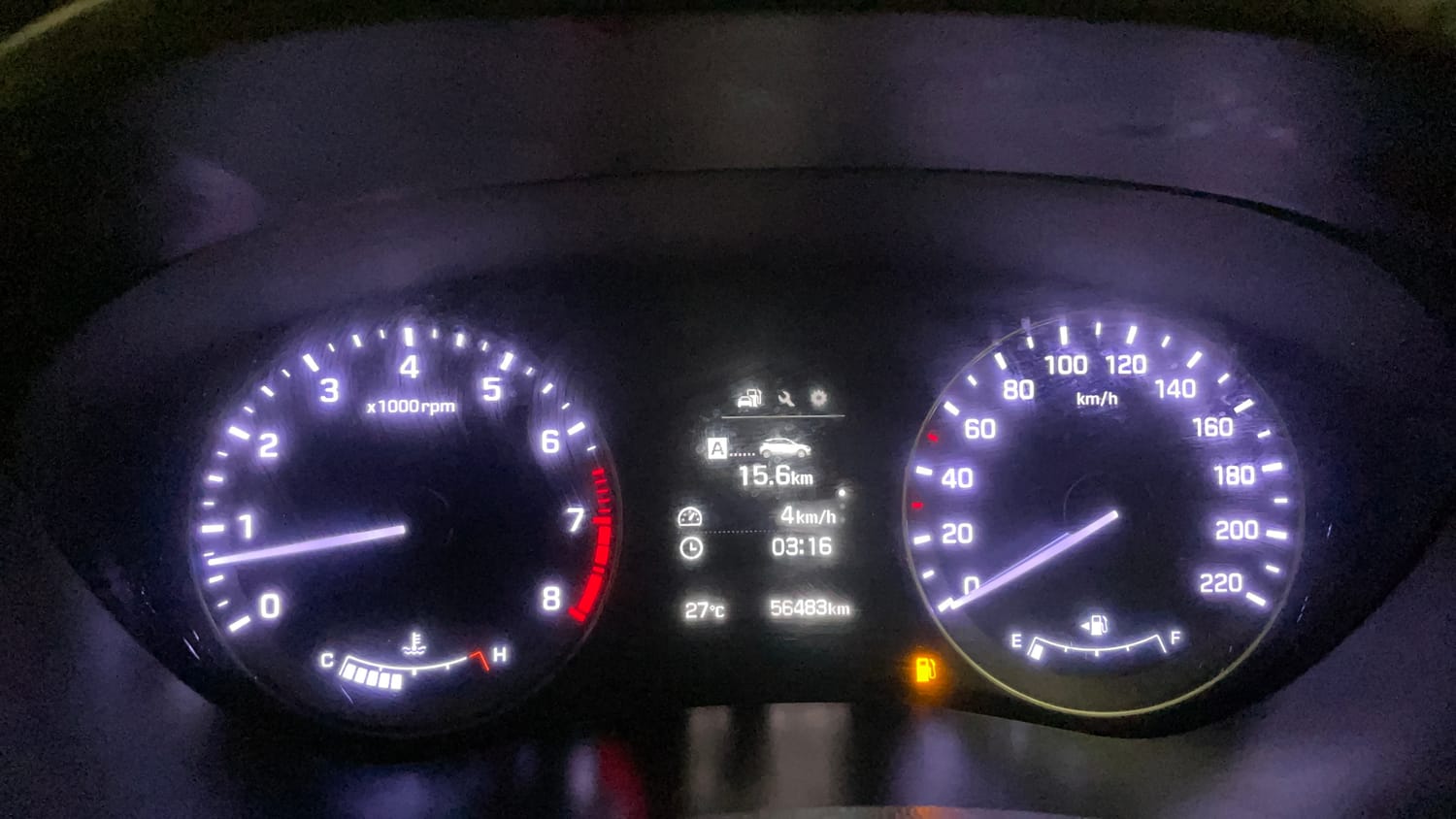 Used 2016 Hyundai i20 Active 1.2 SX Petrol Manual interior CLUSTERMETER VIEW