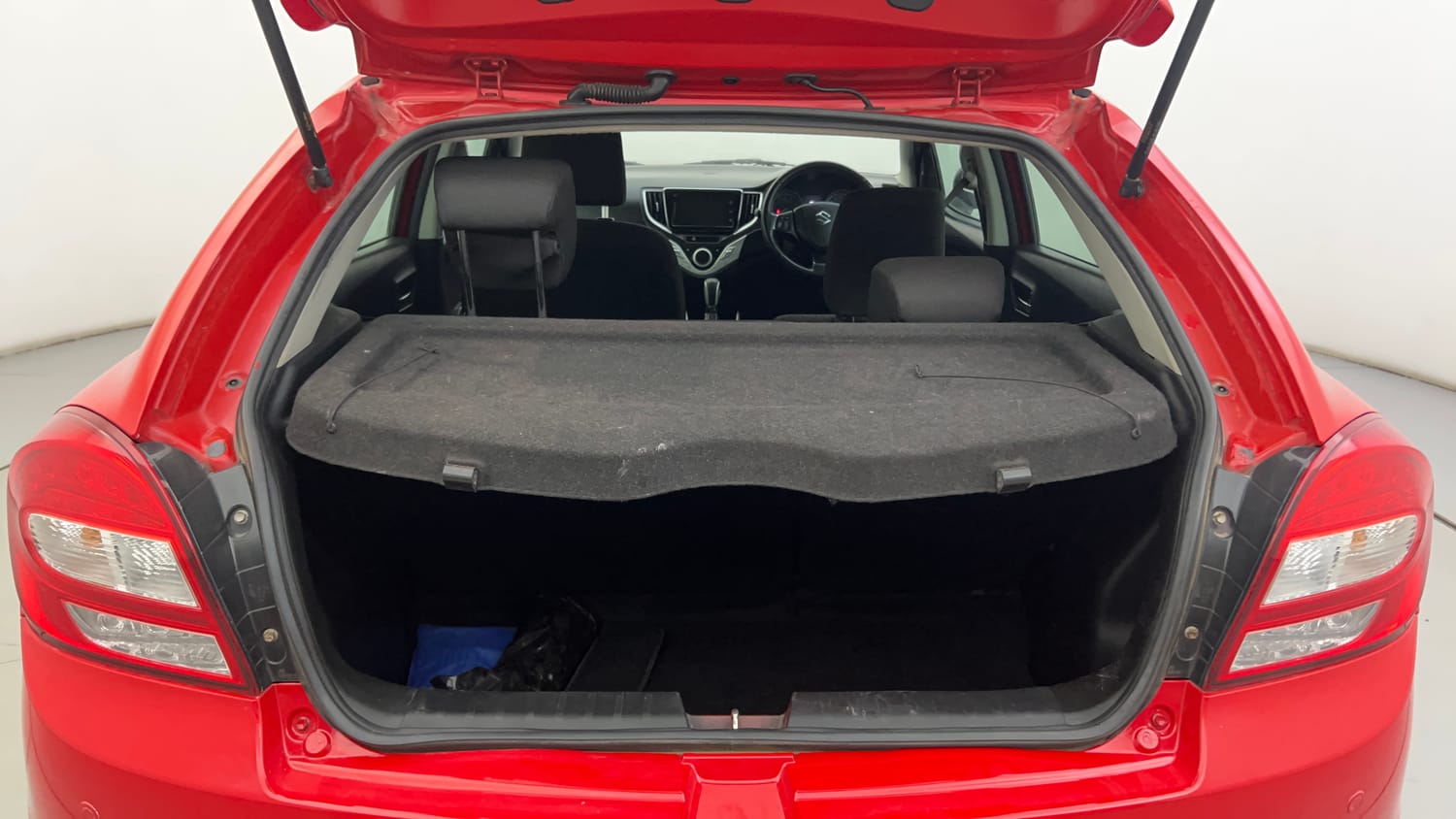 Used 2018 Maruti Suzuki Baleno Alpha 1.2 AT Petrol Automatic interior DICKY INSIDE VIEW