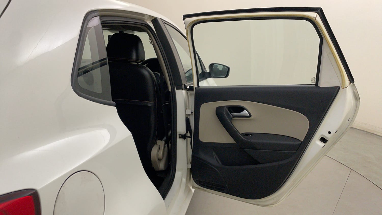 Used 2014 Volkswagen Polo Comfortline 1.2L (D) Diesel Manual interior RIGHT REAR DOOR OPEN VIEW
