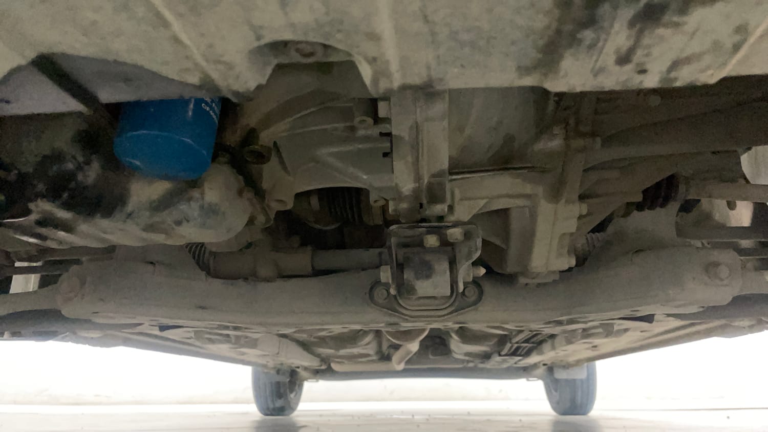 Used 2026 Hyundai Grand i10 Nios Magna 1.2 Kappa Petrol Manual extra FRONT LEFT UNDERBODY VIEW