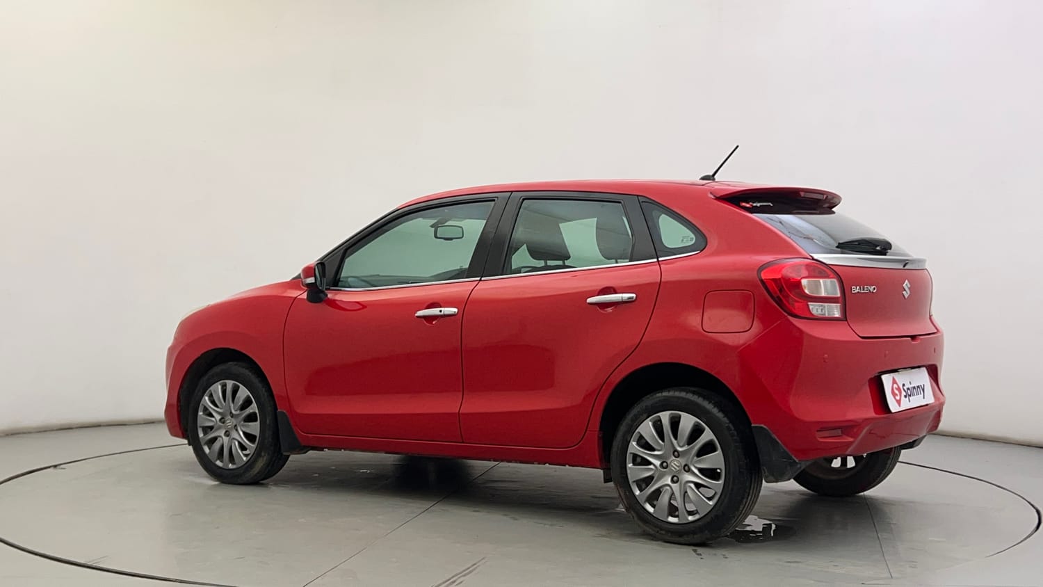 Used 2018 Maruti Suzuki Baleno Alpha 1.2 AT Petrol Automatic exterior LEFT REAR CORNER VIEW