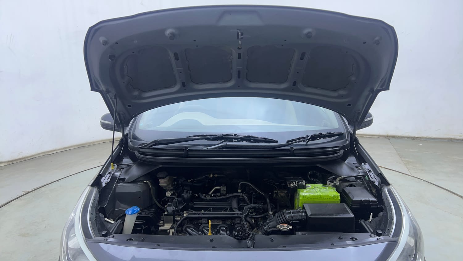 Used 2019 Hyundai Elite i20 Sportz Plus 1.2 Petrol Manual engine ENGINE & BONNET OPEN FRONT VIEW
