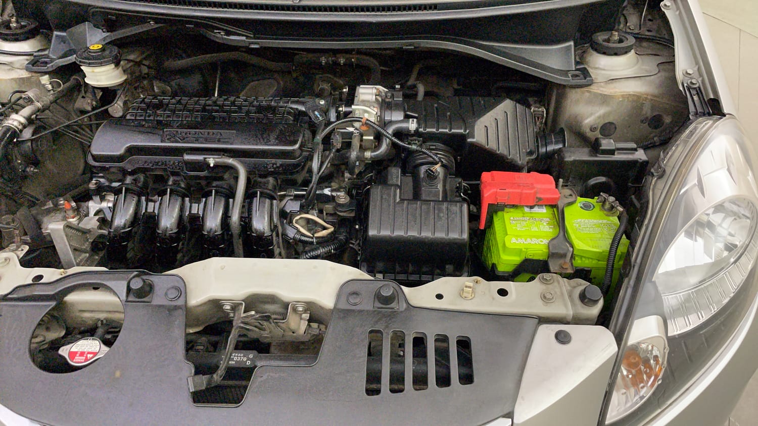 Used 2014 Honda Amaze 1.2 S AT i-VTEC Petrol Automatic engine ENGINE LEFT SIDE VIEW