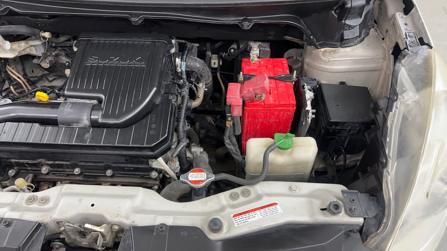 Used 2018 Maruti Suzuki Ertiga ZXI+ Petrol Manual engine ENGINE LEFT SIDE VIEW