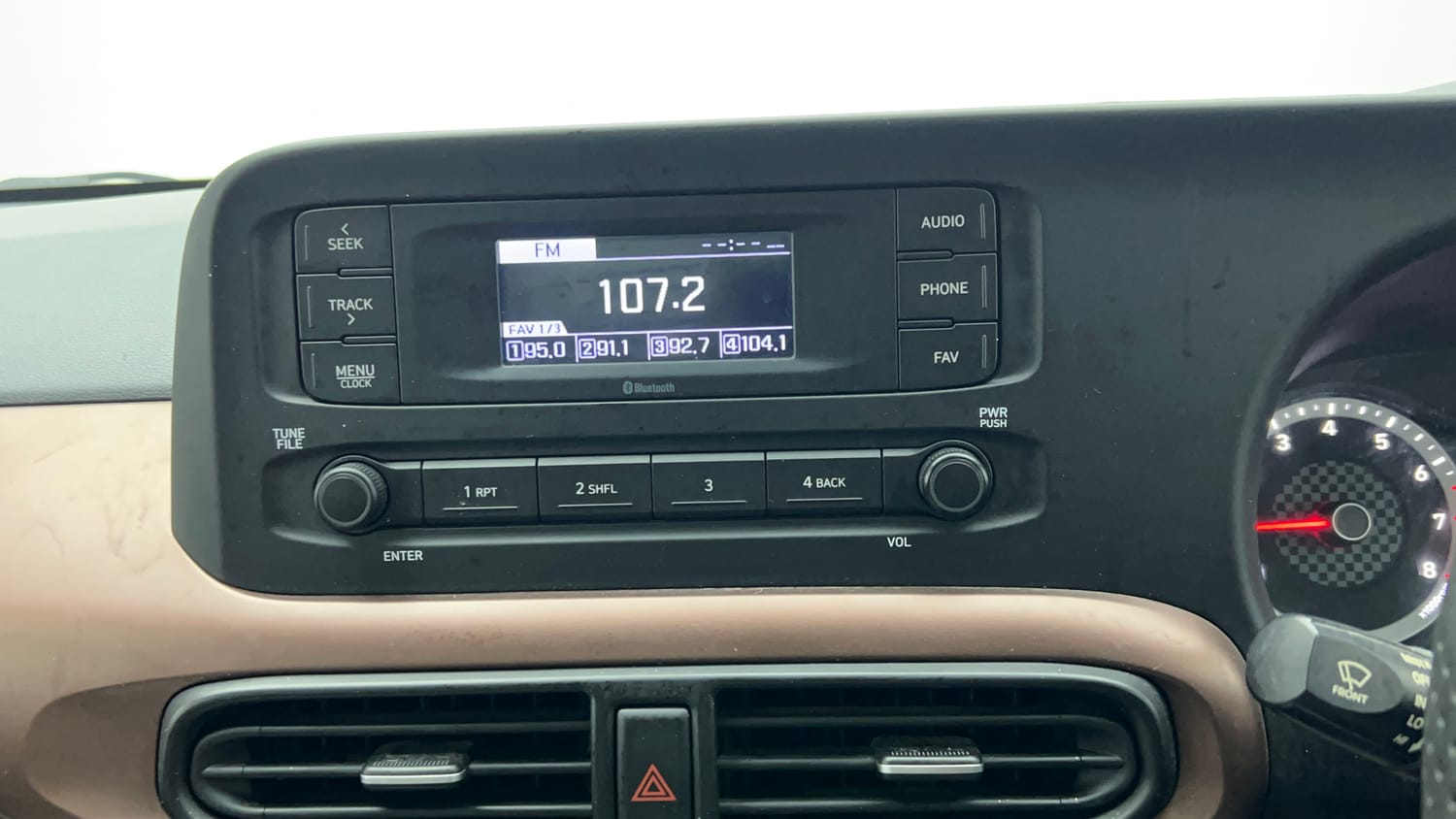 Used 2021 Hyundai Aura S 1.2 AMT Petrol Petrol Automatic top_features Integrated (in-dash) music system