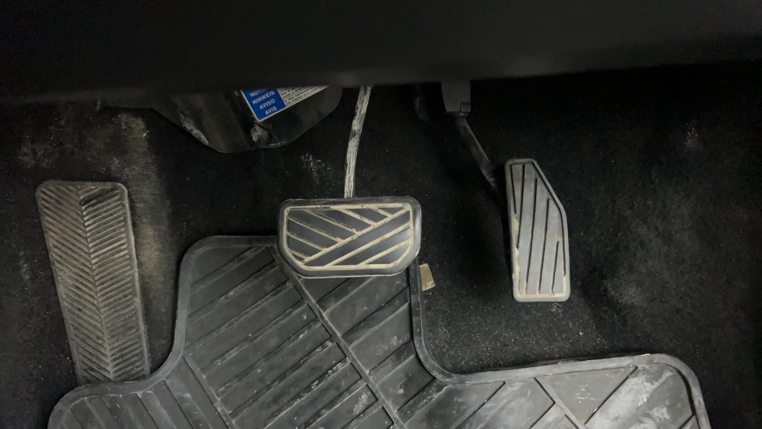Used 2018 Maruti Suzuki Baleno Alpha 1.2 AT Petrol Automatic interior PEDALS VIEW